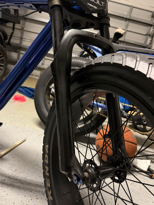 Front wheel axle super 73 titanium