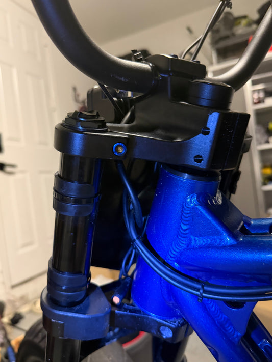 E-bike front fork titanium 