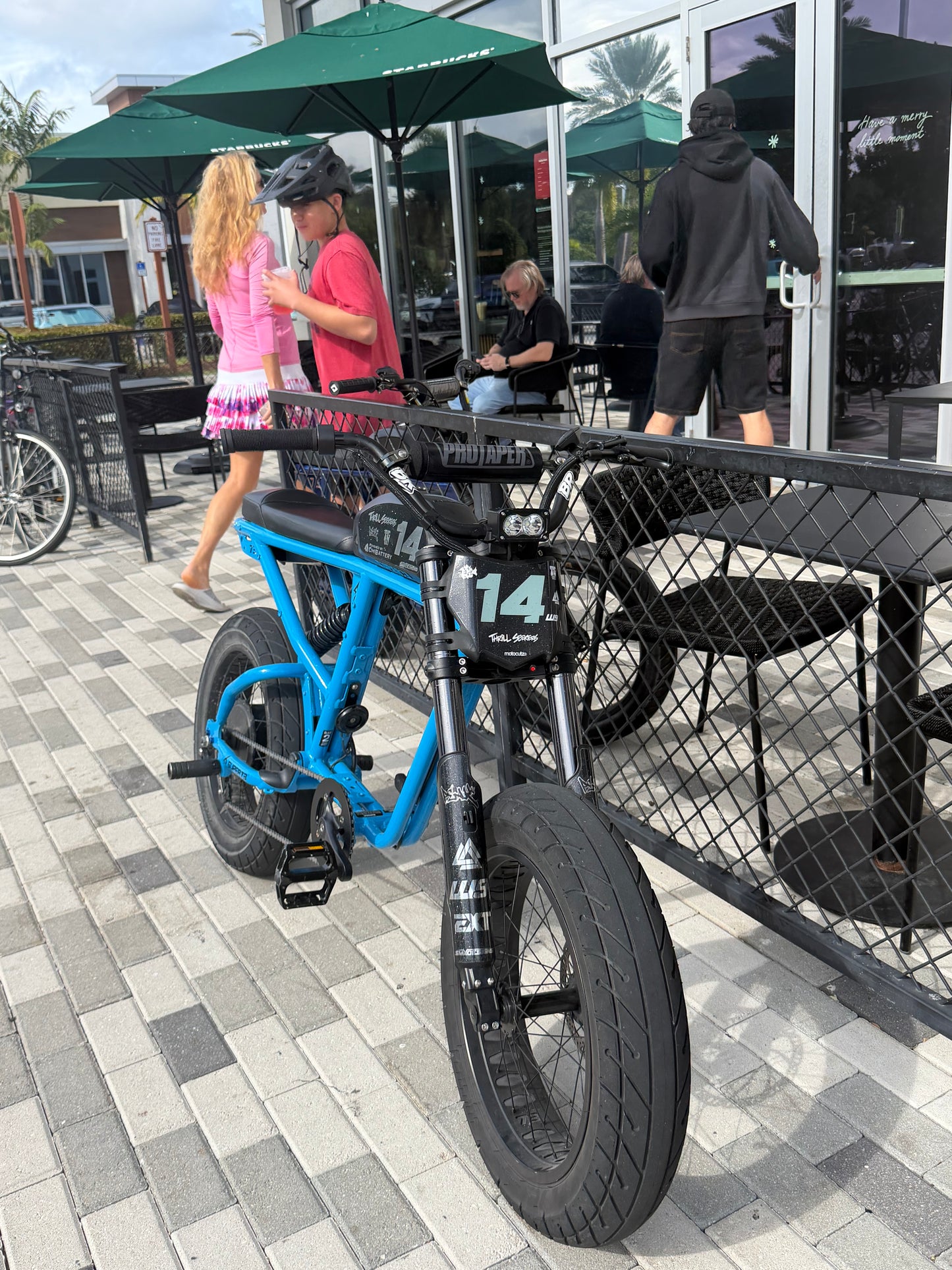 Super 73 front fork triple clamp