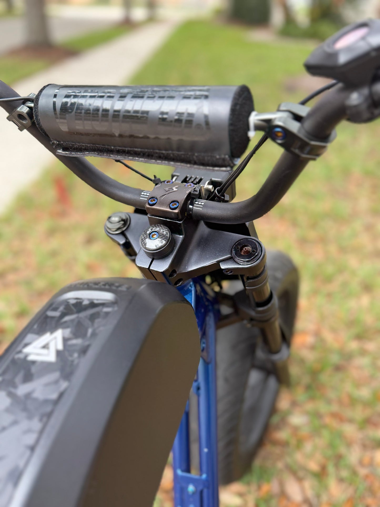 E-bike  front fork titanium ￼