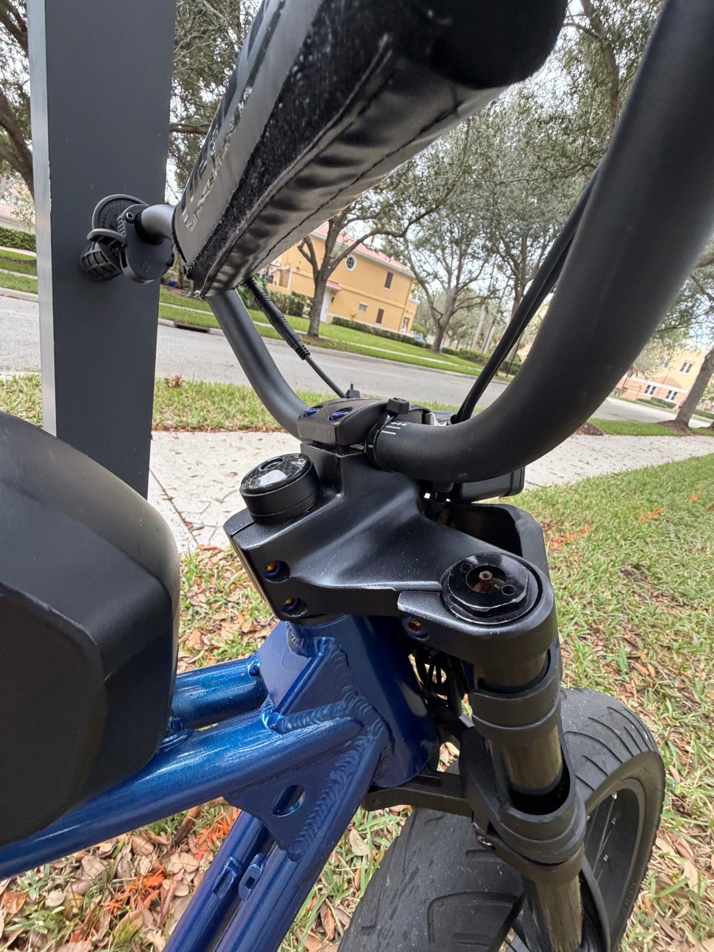 E-bike  front fork titanium ￼