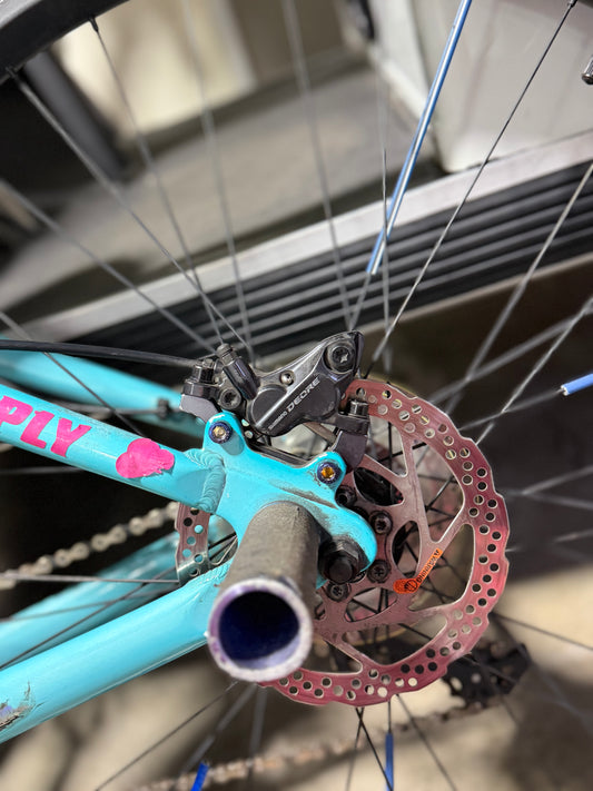 Brake mount titanium